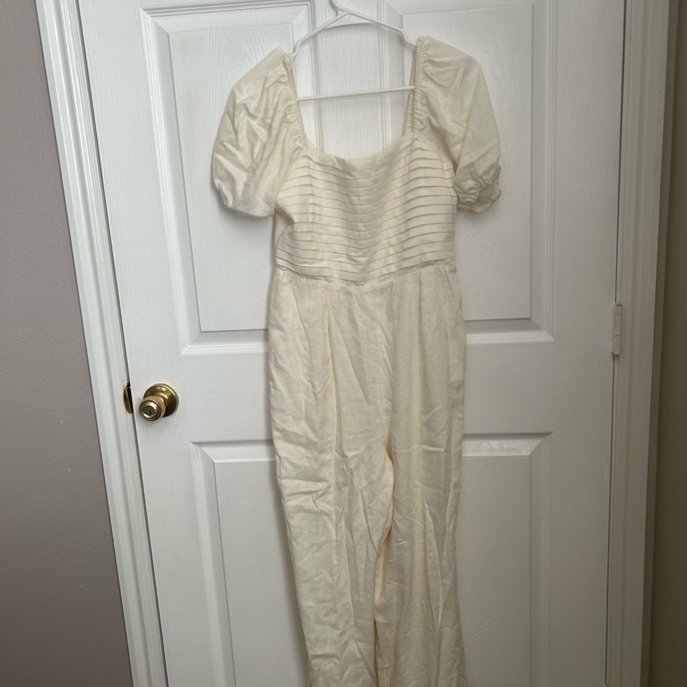 Lulu's Cream Textured Dress